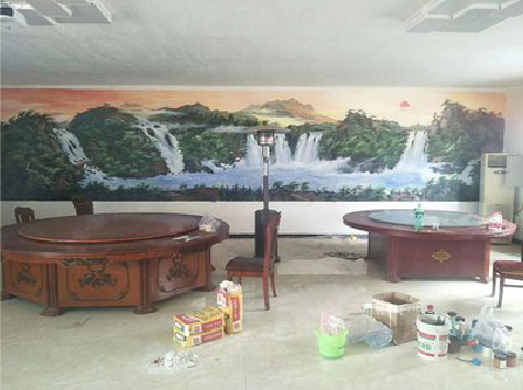 青川墙绘-写实风景