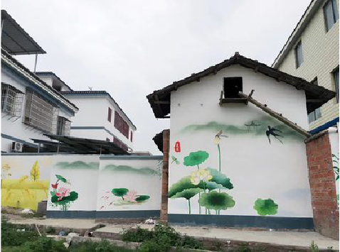 青川室外墙绘-从选材到保养。