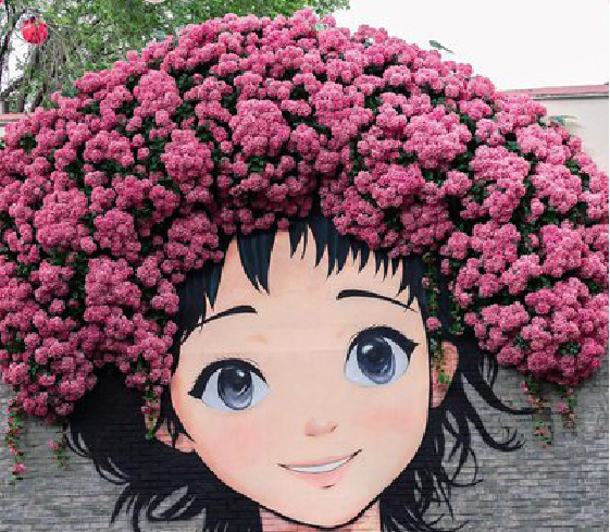 青川墙体彩绘-网红墙打卡