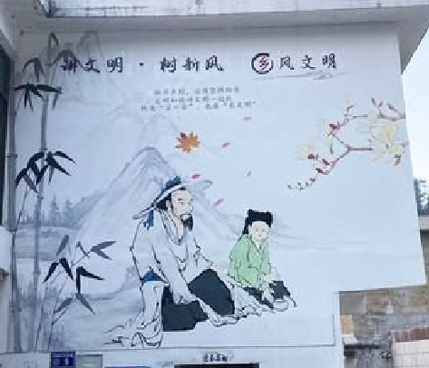 青川分享几个墙绘保养知识。