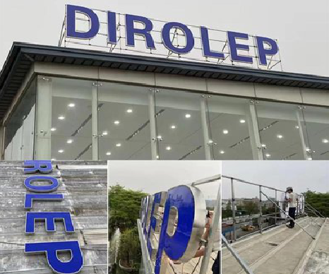 青川楼顶发光字安装的注意事项。